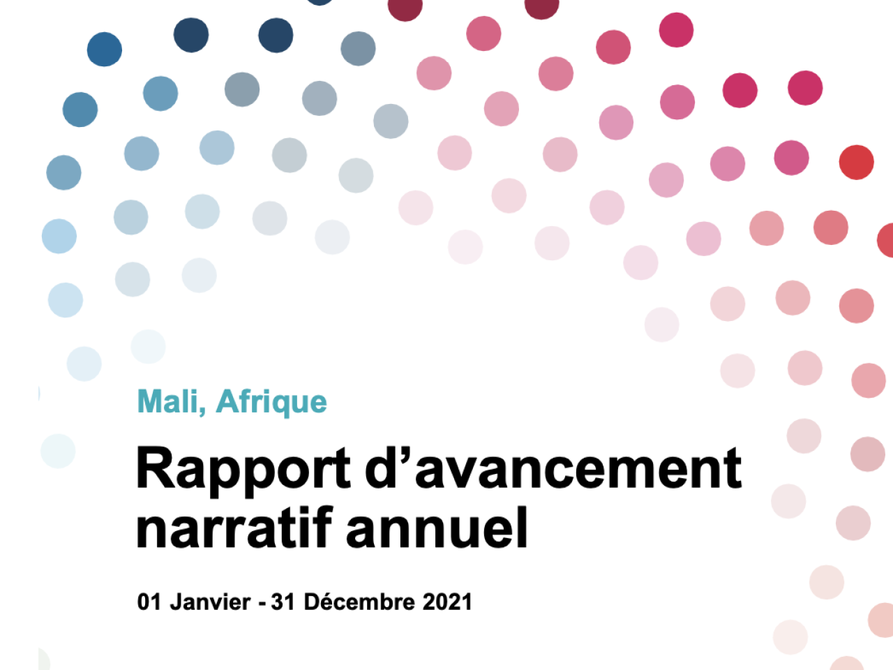 Spotlight Initiative Mali Report 2021