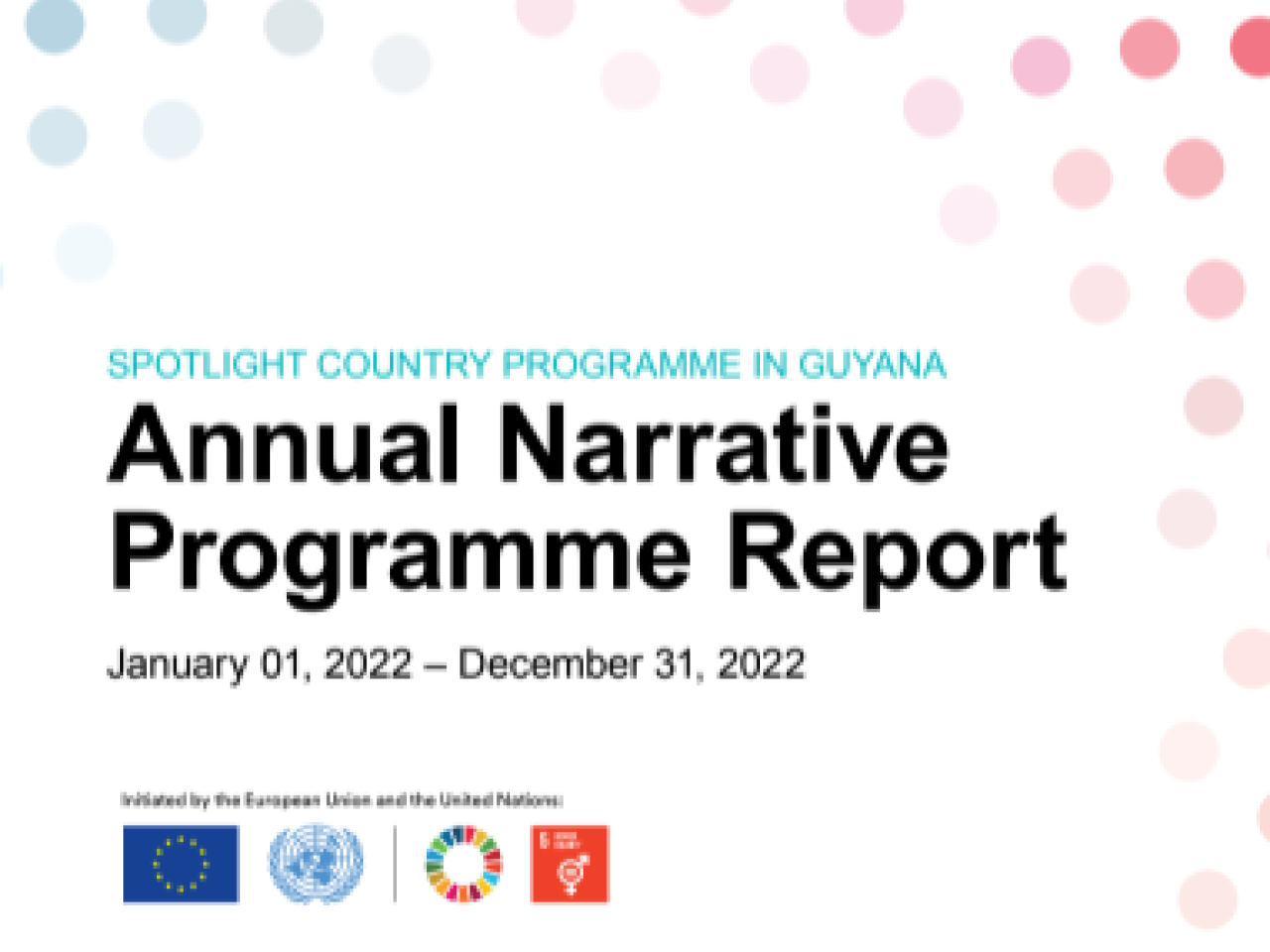 Spotlight Initiative Guyana Report 2022