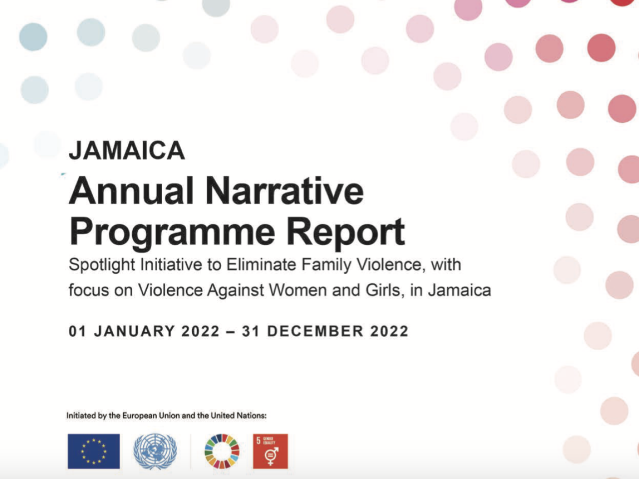 Spotlight Initiative Jamaica Report 2022