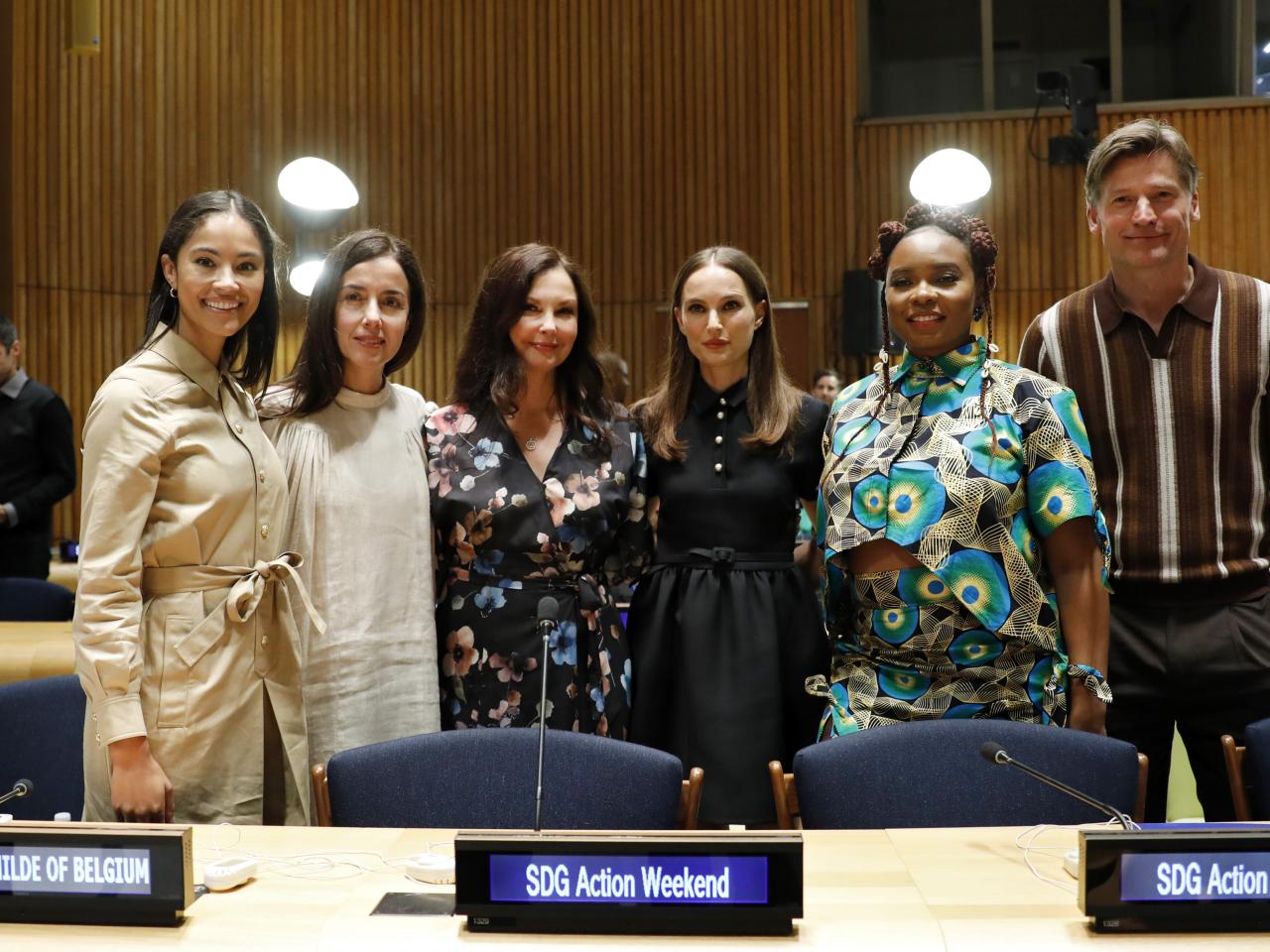 Sinead Bovell, Cecilia Suarez, Ashley Judd, Yemi Alade, Nikolaj Coster-Waldau 