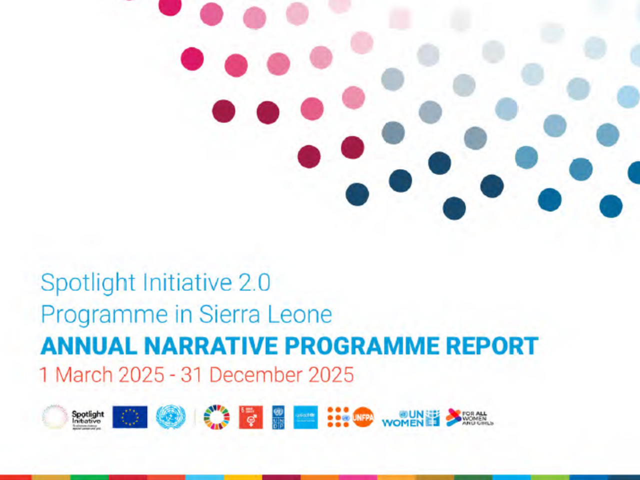 Spotlight Initiative Sierra Leone Report 2025