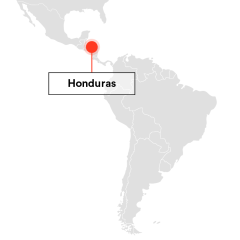 Honduras Map