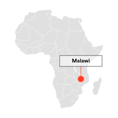 Malawi map 