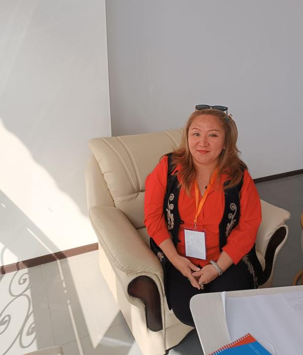 Acquired knowledge enriched her personal life. Photo: Gulmairam Egemberdieva