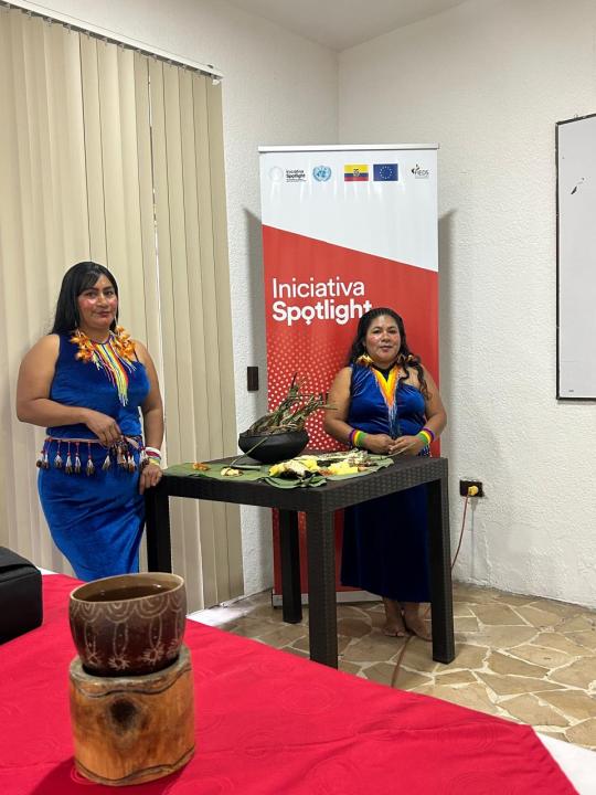 Mujeres emprendedoras de Macas fortalecen su autonomía económica y previenen la violencia de género