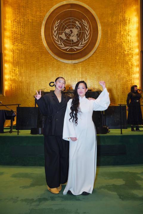 Audrey Nuna and Amanda Nguyen