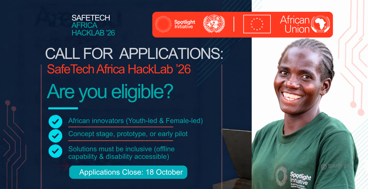 SafeTech Banner_Call for application banner