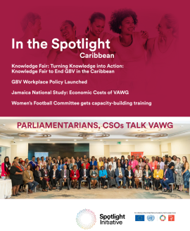 Caribbean parliamentarians and members of civil society organisations at the Multi-stakeholder Dialogue on Gender Equality and Sustainable Development.